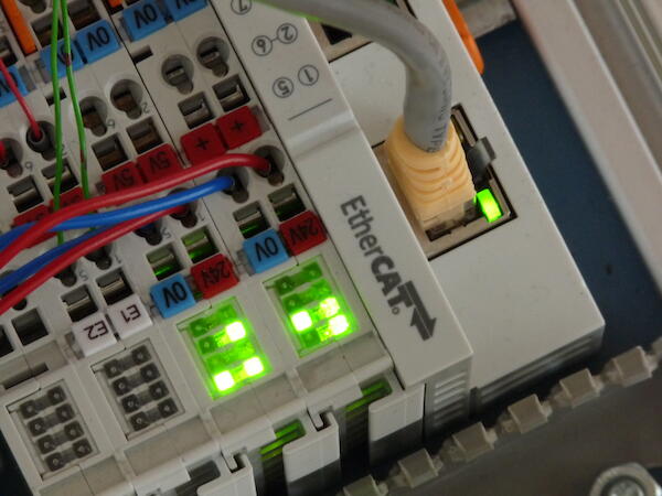 Control unit of the Rotapod. EtherCAT capable. Different interfaces are possible.